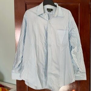 Ralph Lauren Mens dress shirt; size 17.5 34/35